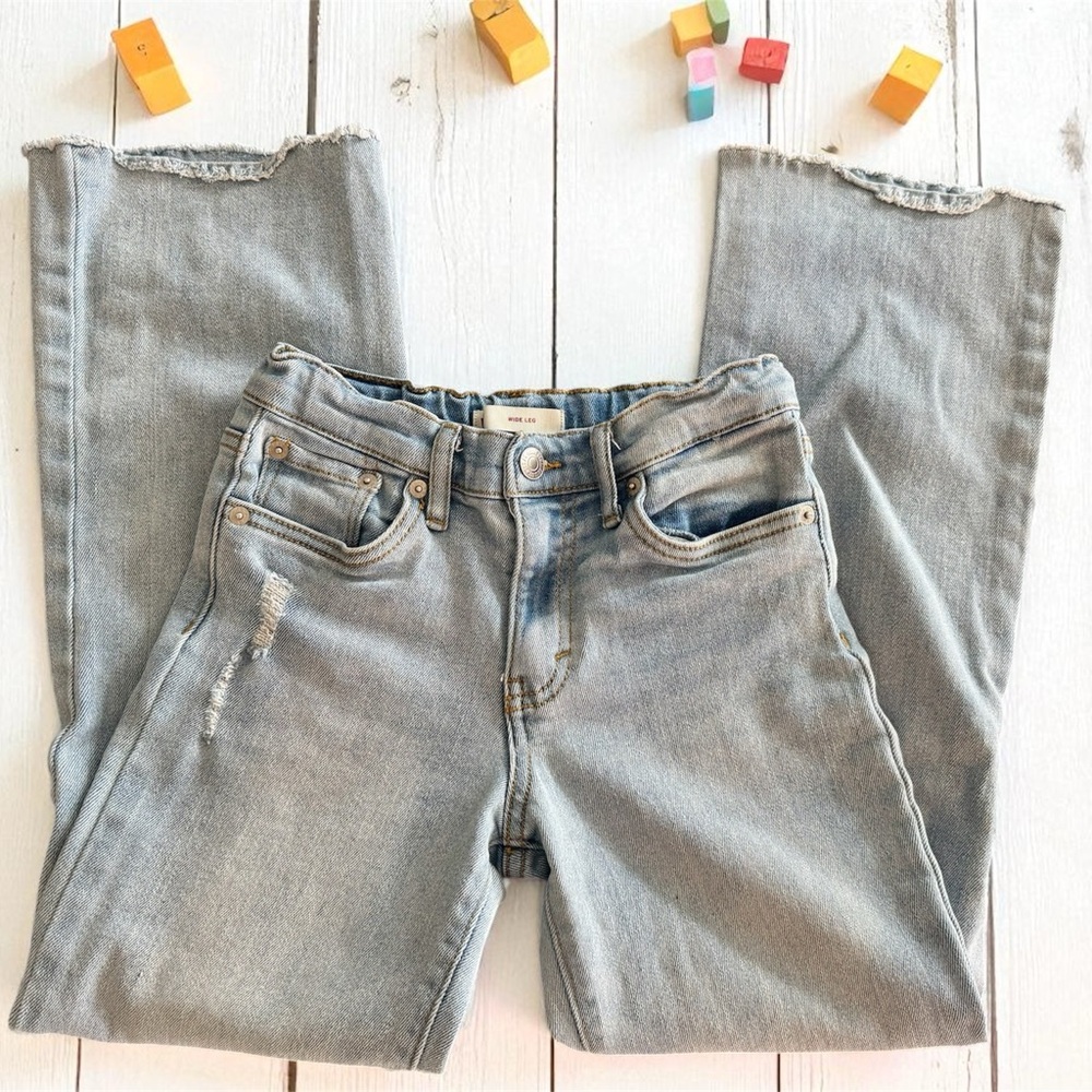 Levi's Kids Light Blue Distressed Jeans